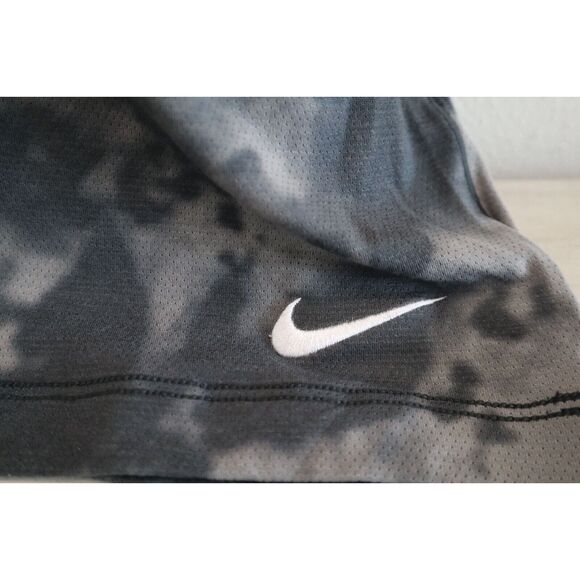 Nike Dri-FIT DX0922-060 Men's Sz 4XL-Tall Gray Allover Print S/S Yoga Top - Picture 3 of 9